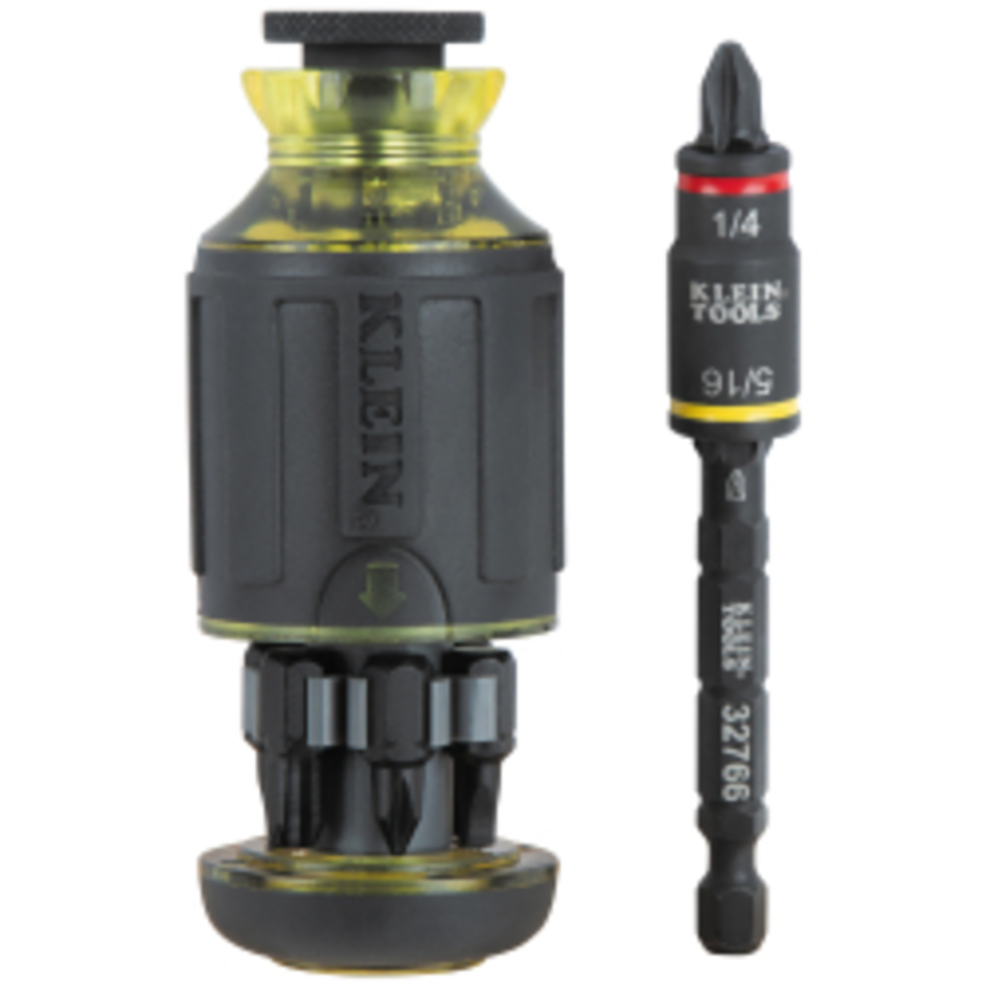 Klein Tools, 10in.-1 Impact-Rated Stubby Driver Set with Flip S, Model# 32308F